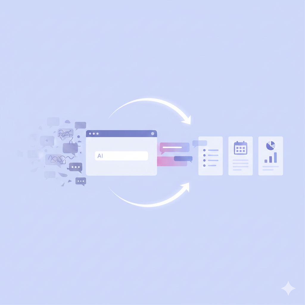Prompt literacy showing how clear AI prompts lead to structured, useful results instead of vague responses.
