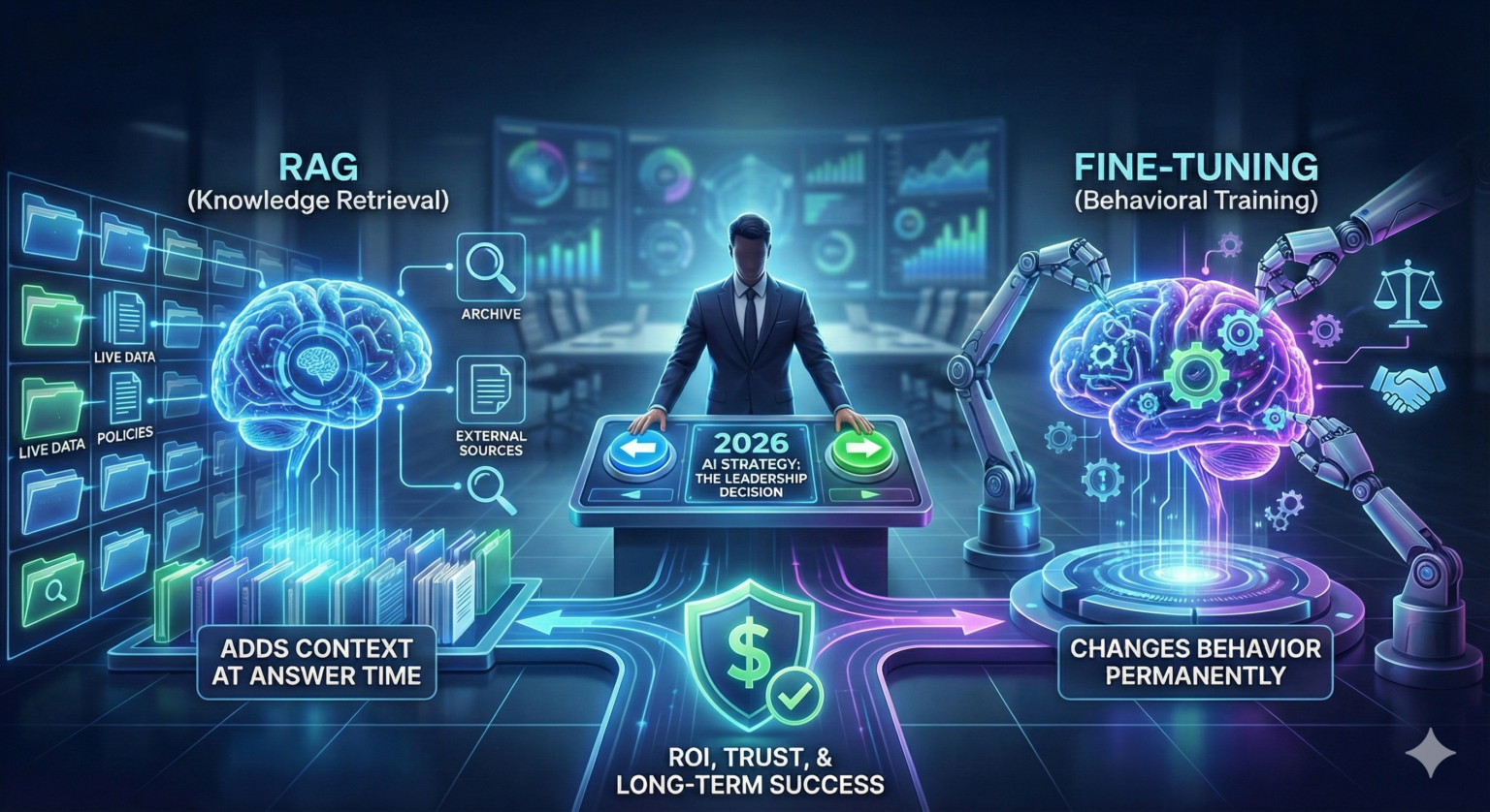 RAG vs Fine-Tuning: How Smart Teams Build Trust in AI